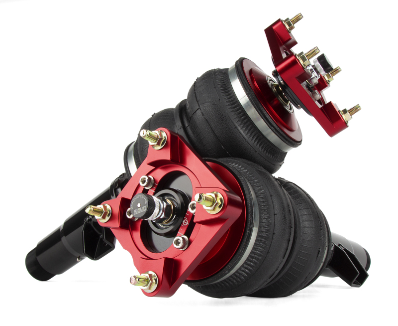 BMW 3 Series Air Suspension Kit - Front - Air Lift - Double-Bellow Air Springs with Monotube Struts - Red - `19-`27